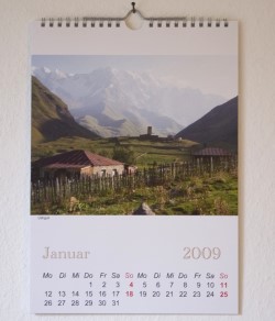 Georgien Kalender 2009